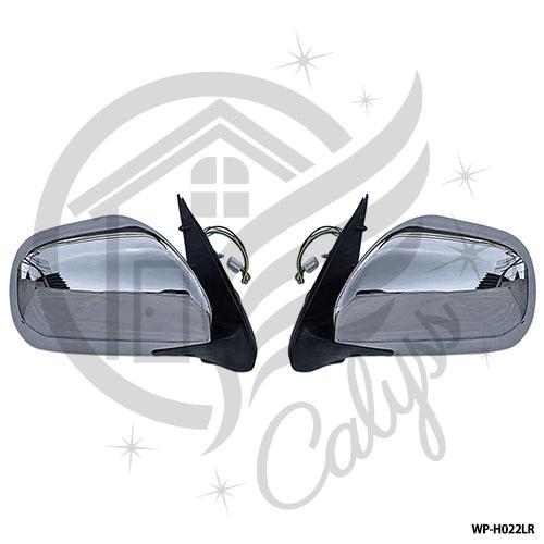 ハイエース メッキ ドアミラー 200系 レジアスエース 1- 5型 純正タイプ 電動格納 S-GL サイドミラー 左右セット カスタム パーツ