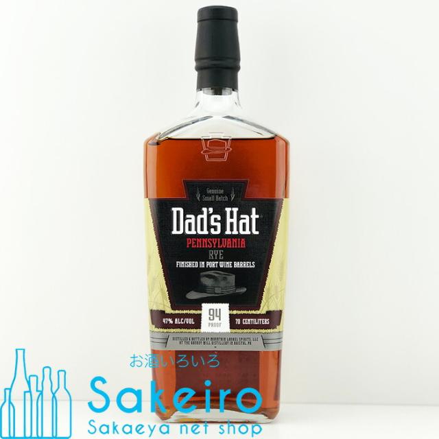 ダッズ ハット ライ ポート フィニッシュ　47％ 700ml[ウイスキー][御歳暮 贈り物 御礼 母の日 父の日 御中元] 6,357円