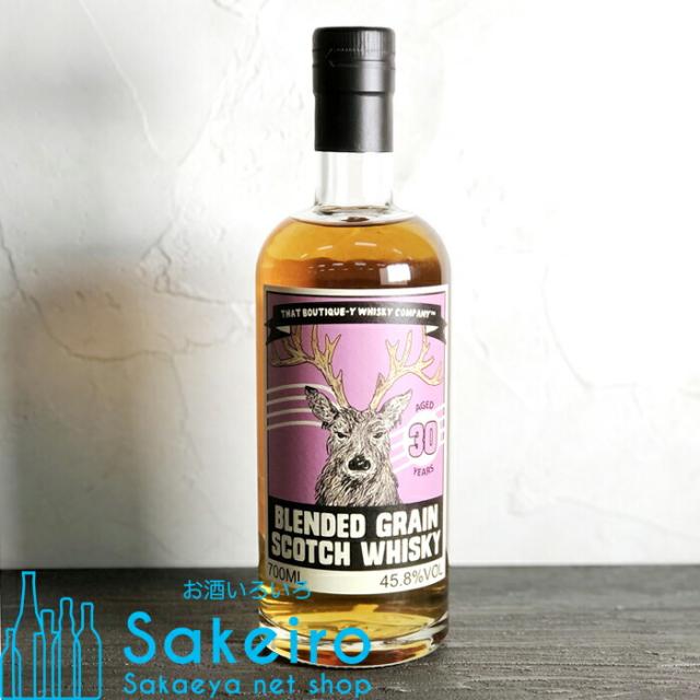 ブティックウイスキー バフェット ブレンデッドグレーンウイスキー30年 45.8% 700ml[ウイスキー][御歳暮 贈り物 御礼 母の日 父の日 御中元]