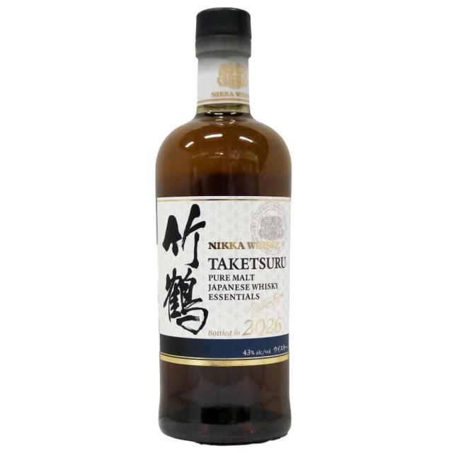 竹鶴 ピュアモルト エッセンシャルズ 2026 43% 700ml ジャパニーズ