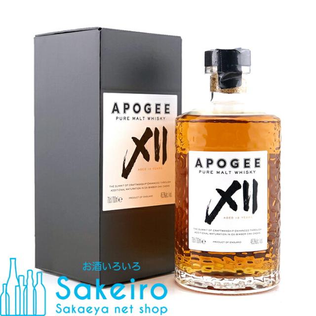 アポジー ピュアモルトウイスキー 12年 46.3％ 700ml[ウイスキー][御歳暮 贈り物 御礼 母の日 父の日 御中元]