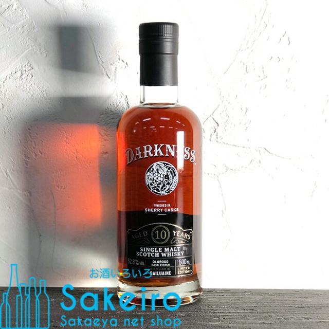ダークネス ダルユーイン 10年 オロロソカスクフィニッシュ 52.8% 500ml[ウイスキー][御歳暮 贈り物 御礼 母の日 父の日 御中元]