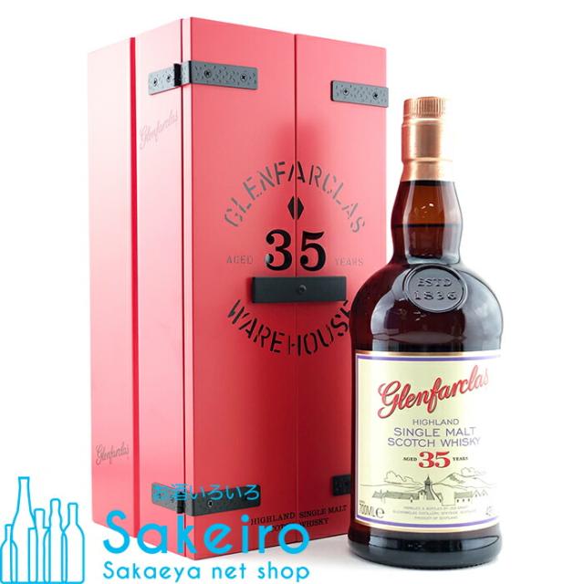 グレンファークラス 35年 レッドドア 化粧箱入り 正規品 43％ 700ml[ウイスキー][御歳暮 贈り物 御礼 母の日 父の日 御中元]