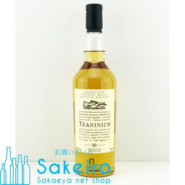 ティーニニック 10年 (UD花と動物)　43％　700ml[ウイスキー][御歳暮 贈り物 御礼 母の日 父の日 御中元]