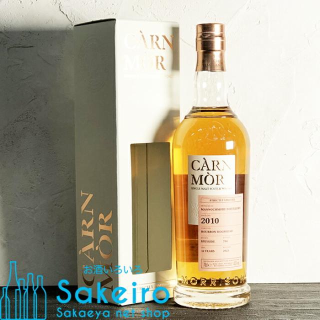 マノックモア 2010 12年 バーボンホグスヘッド 47.5% 700ml カーンモア ストリクトリーリミテッド [ウイスキー][御歳暮 贈り物 御礼 母の日 父の日 御中元]