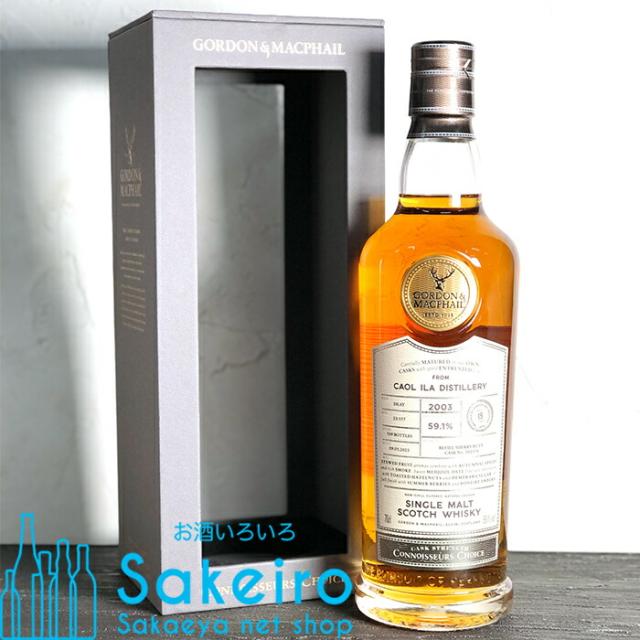カリラ 2003 19年 ゴードン＆マクファイル コニサーズチョイス カスクストレングス リフィルシェリーバット 59.1% 700ml[ウイスキー][御歳暮 贈り物 御礼 母の日 父の日 御中元]