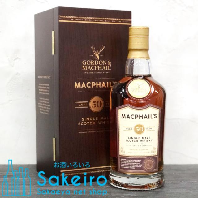 ゴードン＆マクファイル マクファイルズ 50年 46% 700ml[ウイスキー][御歳暮 贈り物 御礼 母の日 父の日 御中元]