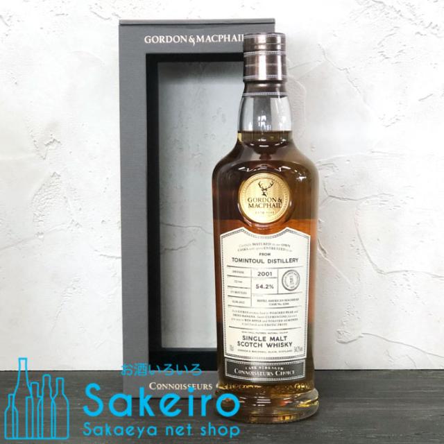 トミントール 2001 21年 リフィル アメリカンホグスヘッド ゴードン&amp;マクファイル コニサーズチョイス 54.2％ 700ml[ウイスキー][御歳暮 贈り物 御礼 母の日 父の日 御中元]