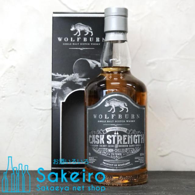 ウルフバーン カスクストレングス シングルモルト スコッチウイスキー ハイランド 56.9％ 700ml