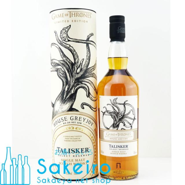 タリスカー セレクト リザーヴ ゲーム オブ スローンズ リミテッド エディション 45.8％ 700ml[ウイスキー][御歳暮 贈り物 御礼 母の日 父の日 御中元]