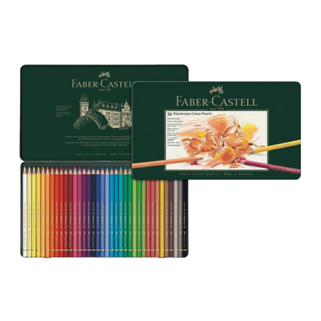 【FABERCASTELL/ファーバーカステル】色鉛筆 ポリクロモス油性色鉛筆 36色セット 110036 ゆうパック対応【新学期】【お祝い】