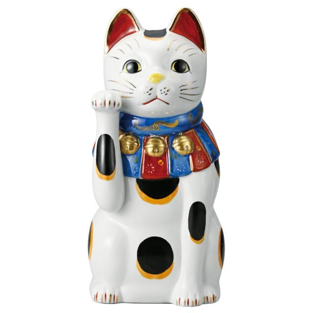 赤絵ブチ猫 大（右） 21,600円