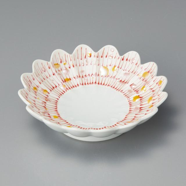 錦そよ風小花巻花鉢（有田焼） 7,488円
