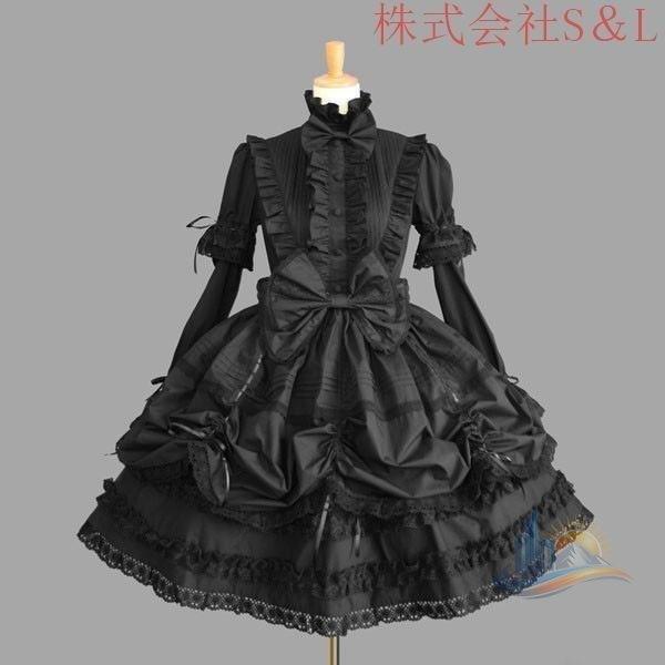 ゴスロリ クラシカル 長袖 アドバンスト 甘ロリ カラフル ピンク ブルー ゴシック ロリータ 家庭用 便利 おしゃれ プレゼント 新生活 使いやすい 快適 実用的