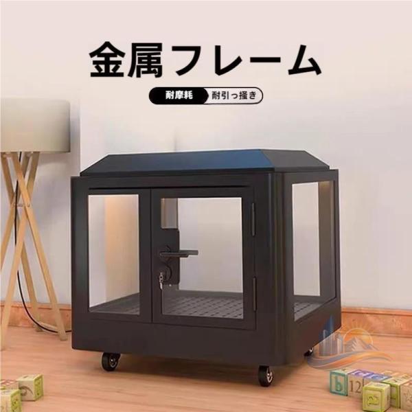 ペット用防音室 犬小屋 調節換気ファン付き アドバンスト 遮音強化ガラス 高耐久合金フレーム 吸音 防音ルーム 屋内室内防音 室内 屋外 ペット用品 快適