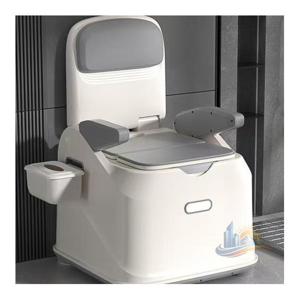 ベッドサイド便器 妊婦用移動式家庭用トイレ椅子 便器椅子 高齢者用トイレ おしゃれ 便利 アドバンスト 実用的 使いやすい 省スペース 新生活 家庭用 ギフト