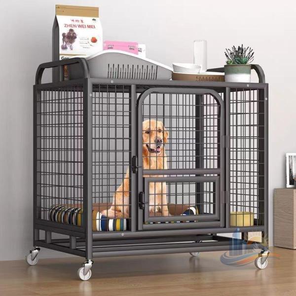 ペットケージ キャスター付き 犬小屋 トイレ 大空間頑丈 スチール 猫用 ペット用 アドバンスト 留守番 脱走防止 多頭飼い 大型 広々 おしゃれ 便利 実用的 29,006円