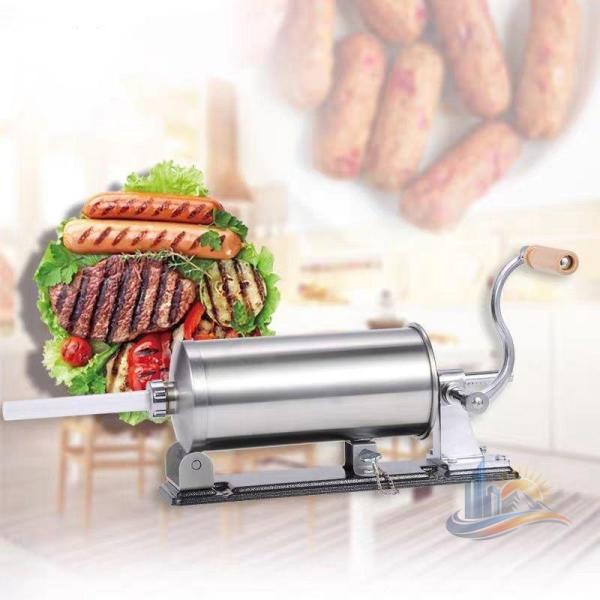 キッチン ソーセージメーカーキッチンマシン 充填器腸詰 器手動手動 腸詰器 ミートグラインダ アドバンスト 大容量 ステンレス 水切り 収納 台所 省スペース