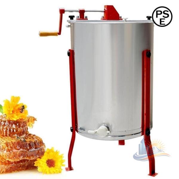 4フレーム ステンレス 採蜜機 蜂蜜分離器 手動式 遠心分離機 プロフェッショナル アドバンスト ハニースピナー 養蜂器具 おしゃれ 使いやすい 便利 実用的 29,422円