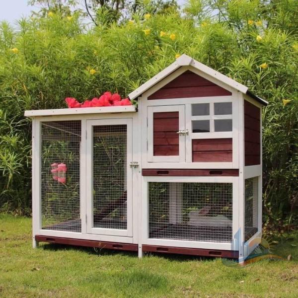 ペットケージ ケージウサギケージ ケージウサギ ウサギケージ アドバンスト 木製 屋外 飼育 小動物 小屋うさぎ 鶏小屋 ラビットケ ジコージ キャビン フラット