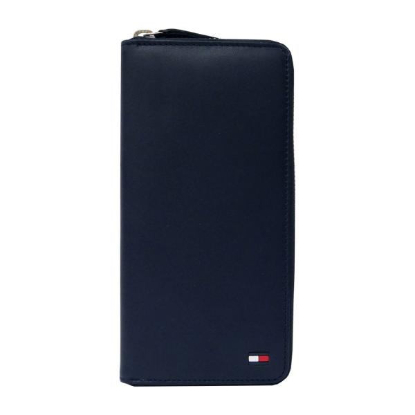 トミーヒルフィガーTOMMY HILFIGER DORE ラウンドファスナー長財布(小銭入れ有)31TL40X009 NAVY 送料無料 プレゼント ギフト 7,704円
