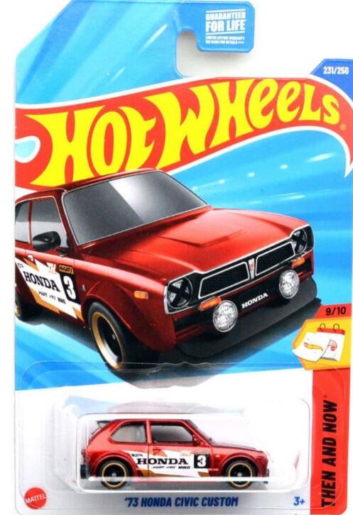 新品】ホットウィール HOT WHEELS 73 HONDA CIVIC CUSTOM - 2025 SUPER