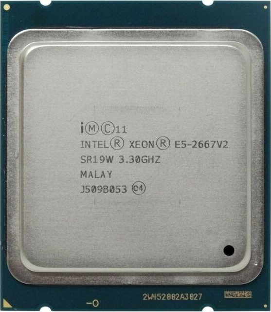 2個セット Intel Xeon E5-2667 v2 SR19W 8C 3.3GHz 25MB 130W LGA2011 DDR3-1866 中古