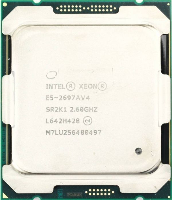 2個セット Intel Xeon E5-2697A v4 SR2K1 16C 2.6GHz LGA2011-3 40MB 145W DDR4-2400 中古 15,092円