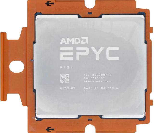 AMD EPYC 9634 84C 168T 2.25GHz to 3.7GHz Socket SP5 Genoa 5NM 384MB 290W Nov 2022 中古
