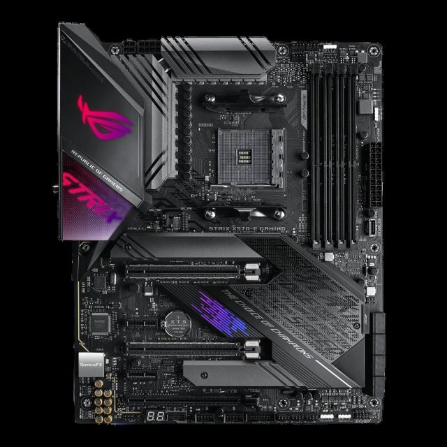 ASUS ROG Strix X570-E Gaming AMD X570 AM4 DDR4-4400 128GB M.2 SATA 2.5GbE LAN Wi-FI 6 Motherboard 中古