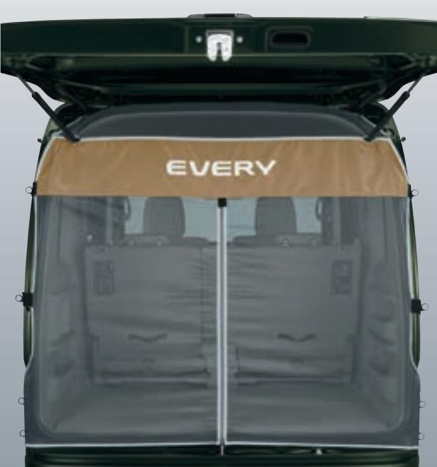 SUZUKI スズキ 純正 アクセサリー パーツ EVERY WAGON エブリイ ワゴン バックドアネット(標準ルーフ専用) 99244-64P10 DA17W オプション