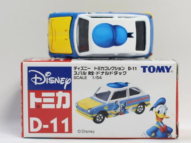 USED ディズニー トミカコレクションD-11 スバルR-2・ドナルドダック
