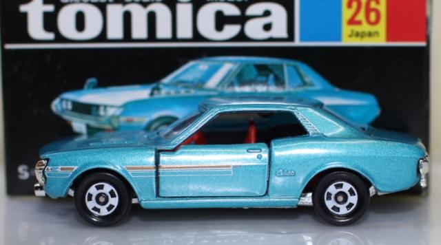 USED 難有 復刻黒箱トミカ 26 トヨタ セリカ 1600GT 240001033103の