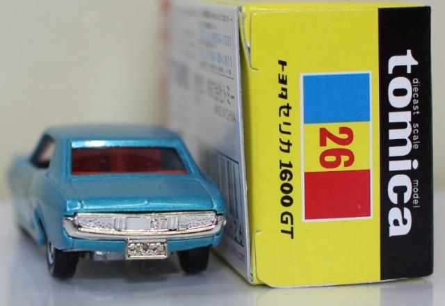 USED 難有 復刻黒箱トミカ 26 トヨタ セリカ 1600GT 240001033103の