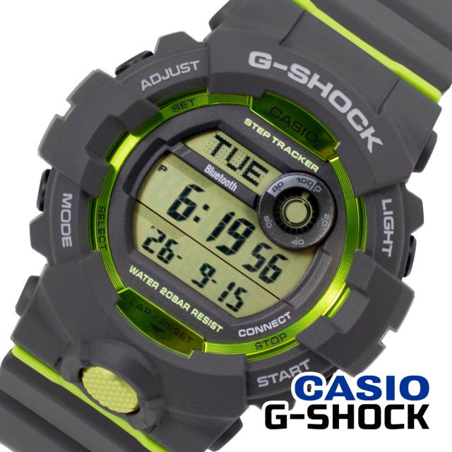 【レビューで延長保証 11年】カシオ CASIO G-SHOCK G-ショック GBD-800-8 グレーグリーン メンズ Bluetooth ...