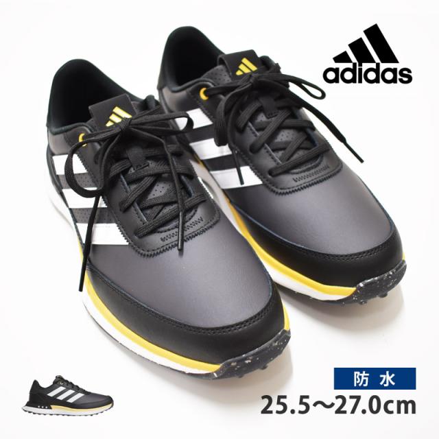 送料無料 adidas アディダス S2GSLレザー24 ゴルフシューズ スニーカー IH5046 ブラック×ホワイト メンズ スパイクレス ゴルフ シューズ ゴルフウェア 靴 スポーツシューズ MDK95 25.5cm 26cm 26.5cm 27cmの通販は 13,200円