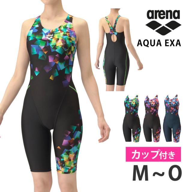 値下げ 30％OFF 送料無料 arena アリーナ フィットネス水着 オールインワン レディース AS4FWF10W M L O 返品交換不可 アクアエクサ 水着 ワンピーススパッツ 繋ぎ フィットネス 水着 水泳 スイミング スイミングウェア ジム プール 競泳水着 ブルー グリーン ピンク 黒の通販は