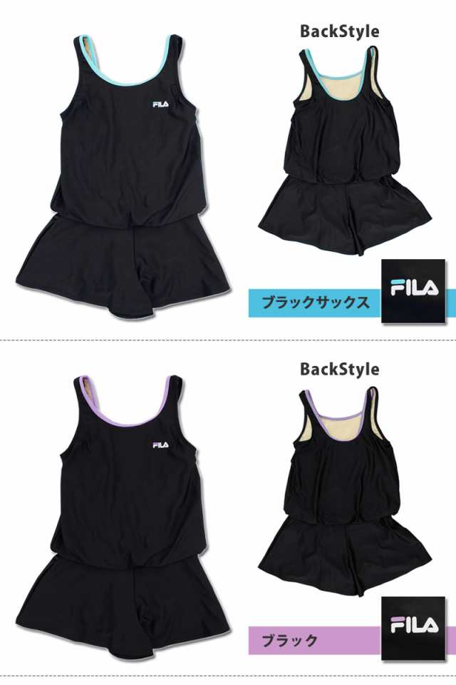 FILA オールインワン型 女子 体型カバー スクール水着 127689