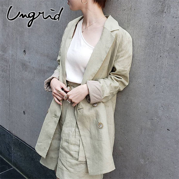 Sale60 Off アングリッド Ungrid リネン混ルーズジャケット レディース アウター ジャケット 羽織り 2way セットアップ ビックサイズ の通販はau Pay マーケット ダブルハート Au Pay マーケット店