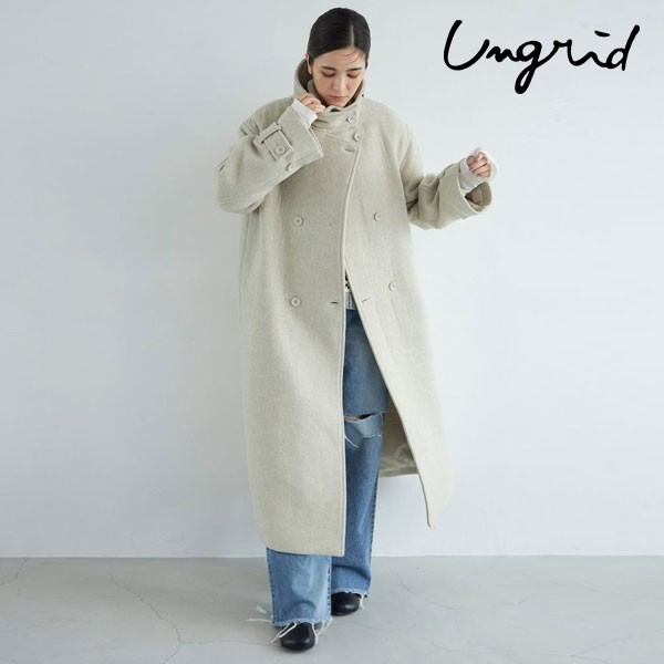 先行予約特典!!!10%OFF】 アングリッド ungrid 23秋冬 スタンドカラー