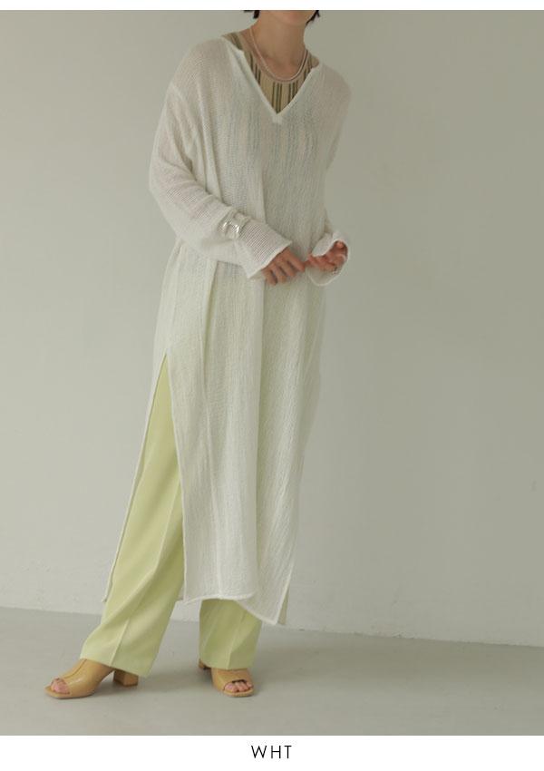 即納 Todayful トゥデイフル 21春アイテム Mesh Slit Dress メッシュスリットドレス レディース ワンピース ロング丈 長袖 透け感 メの通販はau Pay マーケット ダブルハート Au Pay マーケット店