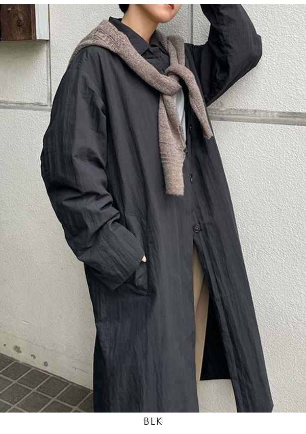 Soutiencollar Over Coat ステンカラーオーバーコート-