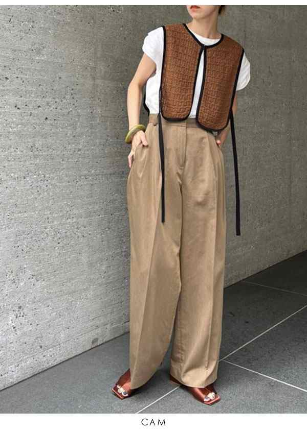 純正取扱店 【TODAYFUL】Smooth Tuck Trousers www.urbanbug.net