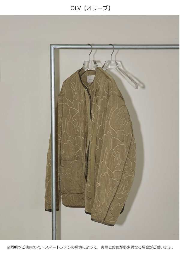 即納》 TODAYFUL トゥデイフル 2023winter Jacquard Piping Blouson