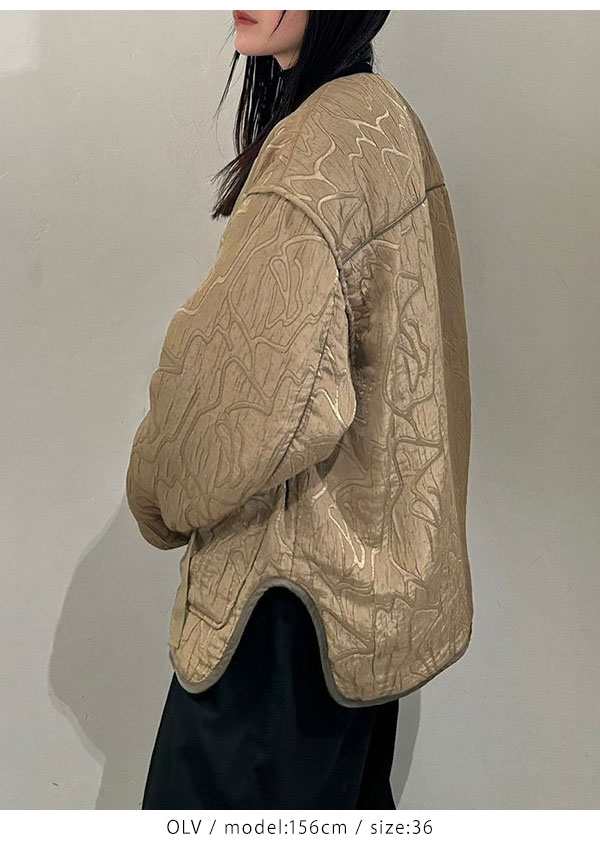 即納》 TODAYFUL トゥデイフル 2023winter Jacquard Piping Blouson