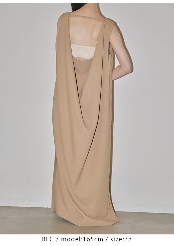 TODAYFUL 2023prefall トゥデイフル Back Drape Dress 6月下旬〜7月