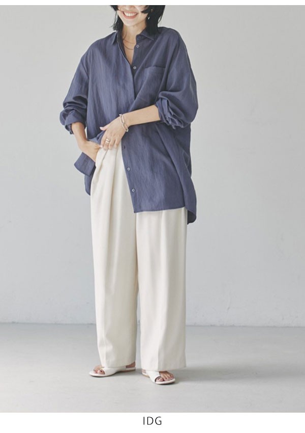 TODAYFUL 2023prefall トゥデイフル Silky Pocket Shirts 一部9月上旬〜下旬予約 シルキーポケットシャツ  トップス 長袖 オーバーサイズ ｜au PAY マーケット