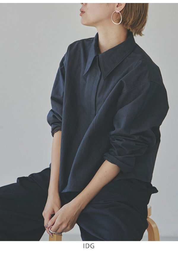 TODAYFUL 2023prefall トゥデイフル Silky Pocket Shirts 一部9月上旬〜下旬予約 シルキーポケットシャツ  トップス 長袖 オーバーサイズ ｜au PAY マーケット