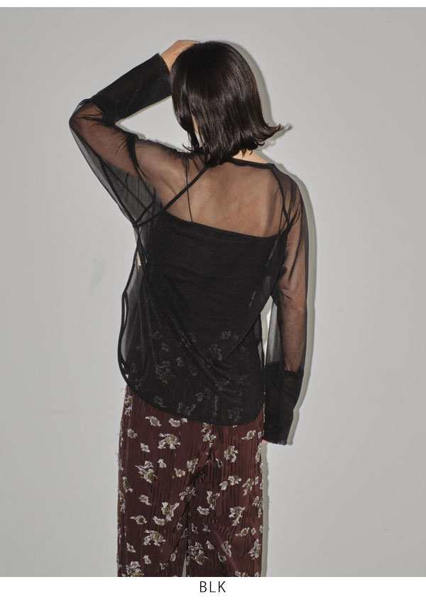 《即納》 TODAYFUL 2023winter トゥデイフル Sheer Crewneck Pullover シアークルーネックプルオーバー  トップス 長袖 12310603｜au PAY マーケット