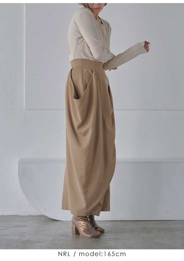 TODAYFUL 2023spring.summer トゥデイフル Drape Satin Skirt 6月中旬〜7月上旬予約 ドレープサテンスカート  ボトムス ロング丈 12310106｜au PAY マーケット